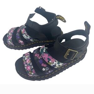 Dr. Martens Women's Blaire Floral Print Fisherman Sandal Size 8 NWOB